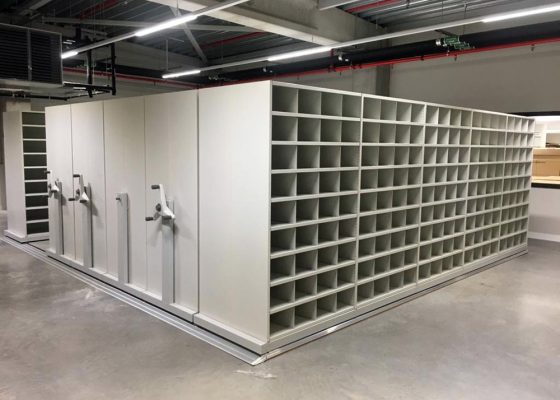 mobile shelving