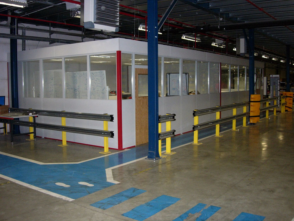 Industrial Partitioning Steel / Mesh Partitioning & Acoustic Panel